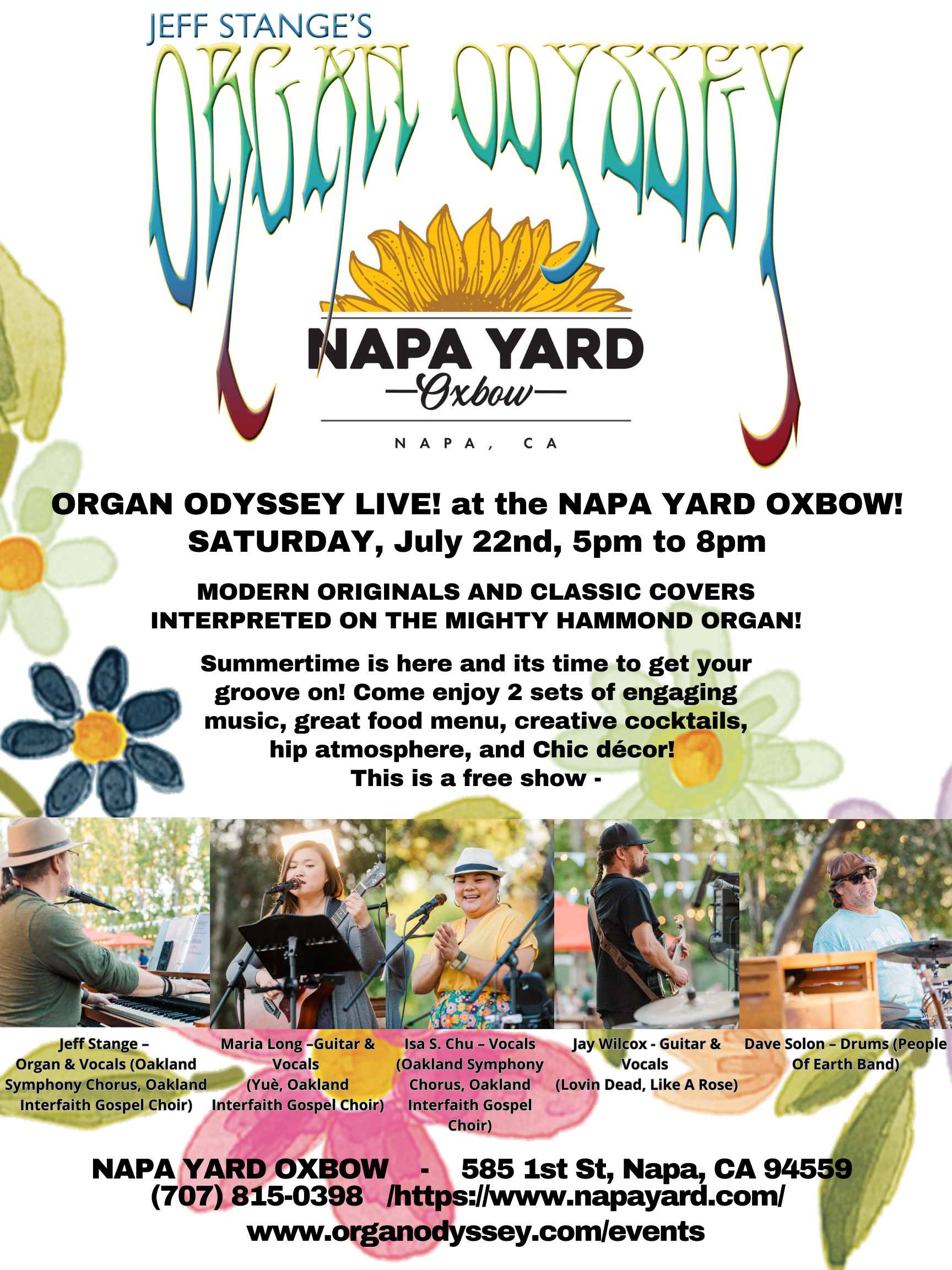 Organ Odyssey - Napa Yard Oxbow